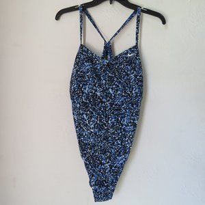 Nike cut out one-piece swimsuit